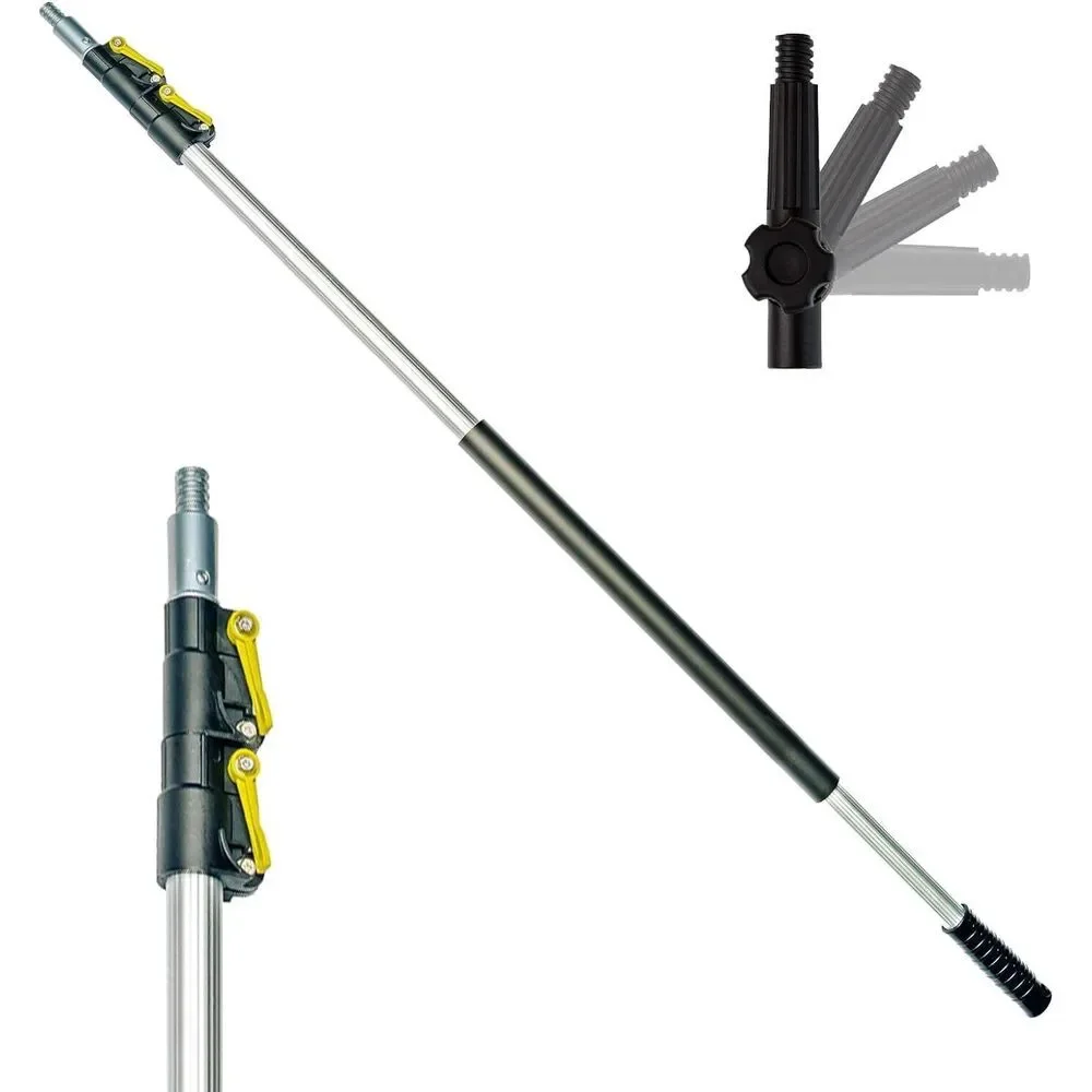20 ft‎ Reach 5 to 12 ft DocaPole Extension Telescopic Pole High Reach Duster Kit